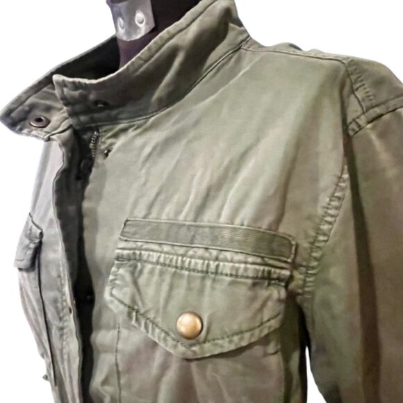 GAP Army Green Utility Field Jacket M - Picture 3 of 6